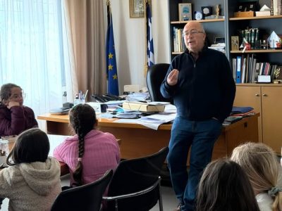 Επίσκεψη Δημοτικού Σχολείου Εμπορείου στο Δημαρχείο με θέμα το περιβάλλον