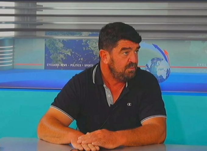 Ο ΑΝΤΙΔΗΜΑΡΧΟΣ κ ΓΙΑΝΝΗΣ ΡΟΥΣΣΟΣ ΣΤΟ VOLCANOTV