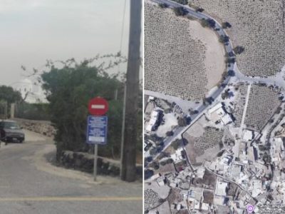 Κλειστή λόγω έργων και για 30 μέρες η πάνω είσοδος στο Μεγαλοχώρι