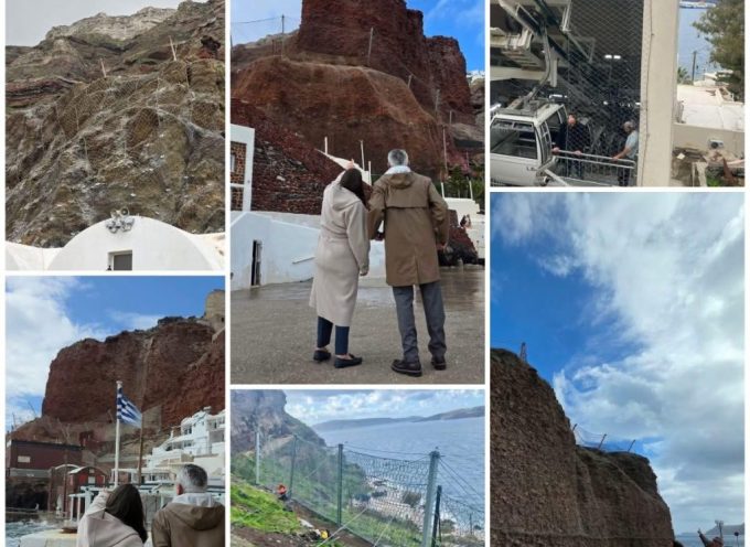 Ι.ΚΑΡΑΜΟΛΕΓΚΟΥ:Ως Έπαρχος Θήρας, θέλω να εκφράσω ένα ειλικρινές «ευχαριστώ» στον Γιώργο Χατζημάρκο για τη διαρκή στήριξή του στη Σαντορίνη.