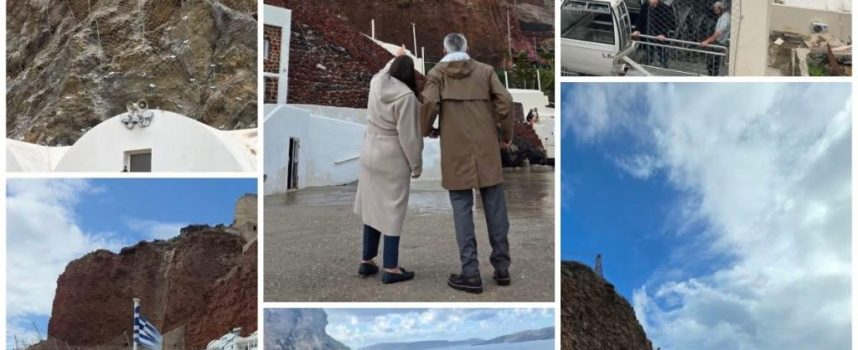 Ι.ΚΑΡΑΜΟΛΕΓΚΟΥ:Ως Έπαρχος Θήρας, θέλω να εκφράσω ένα ειλικρινές «ευχαριστώ» στον Γιώργο Χατζημάρκο για τη διαρκή στήριξή του στη Σαντορίνη.